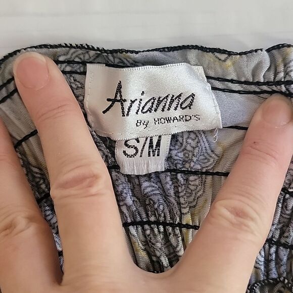 Arianna by Howard's silk blend summer midi dress Women's Size S - Picture 8 of 11